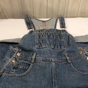 Over sized overalls